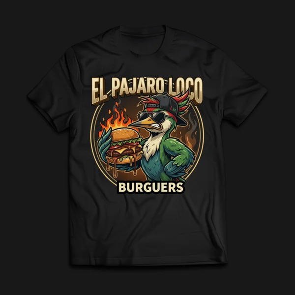 Camiseta Pájaro Loco