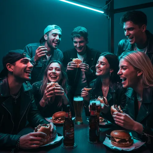 Hamburguesa gourmet de El Pájaro Loco Burguers en La Manga