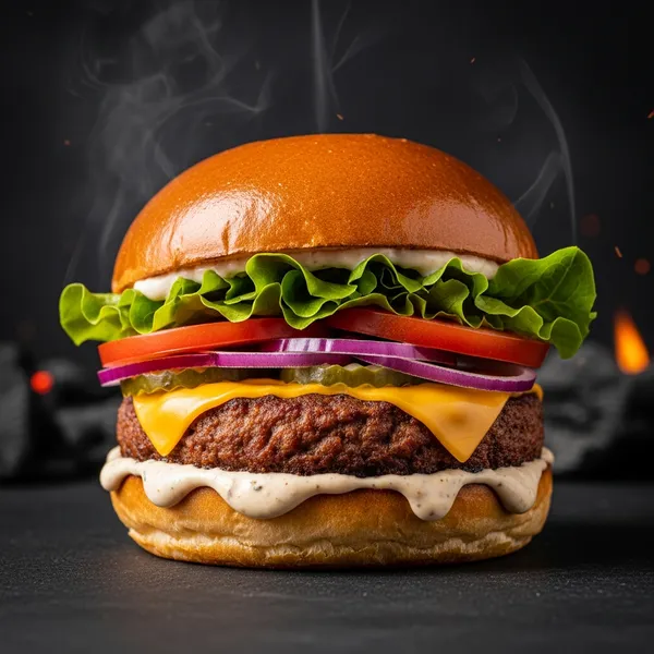 Hamburguesa LA VEGETAL LOCA